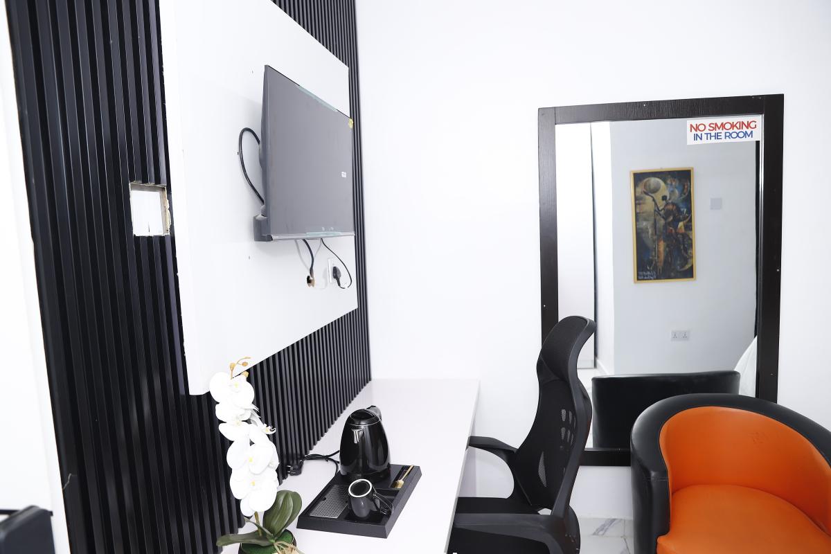 Hotel Room Background Image